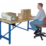 Adjustable Height Work Station Table Low